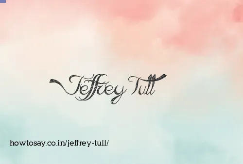 Jeffrey Tull