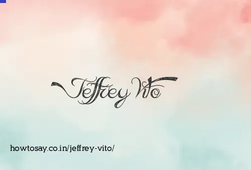 Jeffrey Vito