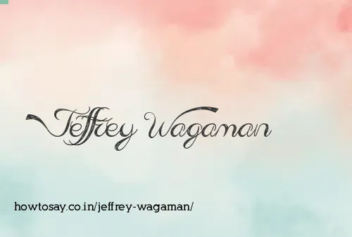 Jeffrey Wagaman