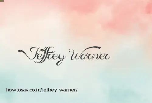 Jeffrey Warner
