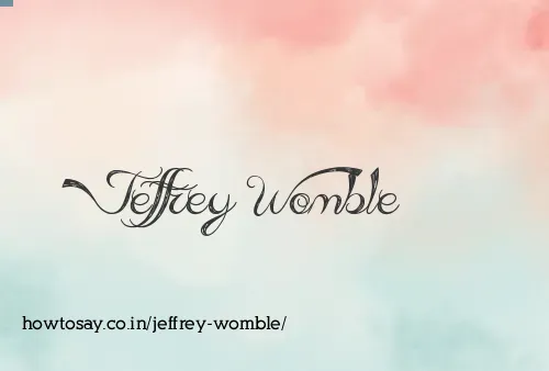 Jeffrey Womble