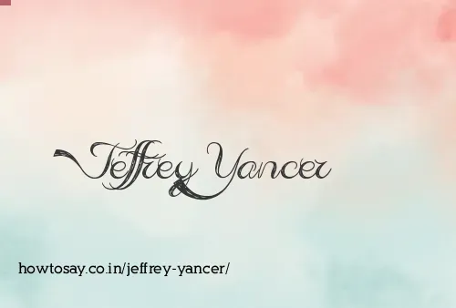 Jeffrey Yancer