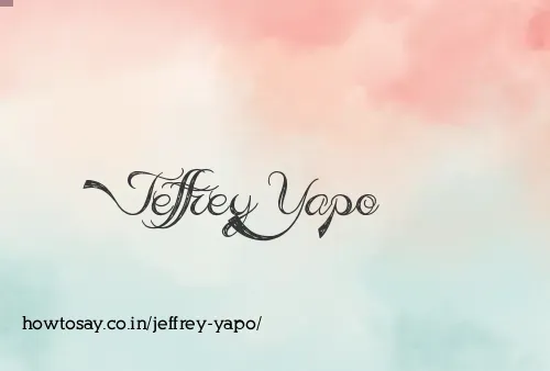 Jeffrey Yapo