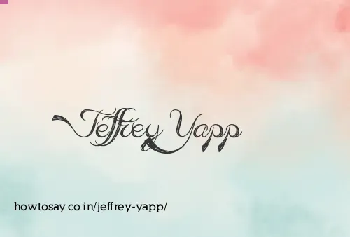 Jeffrey Yapp