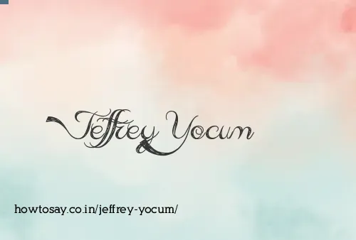 Jeffrey Yocum