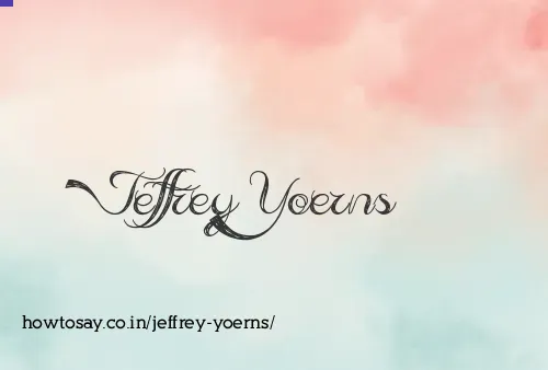 Jeffrey Yoerns