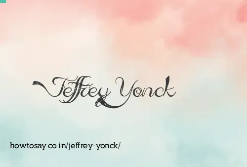 Jeffrey Yonck