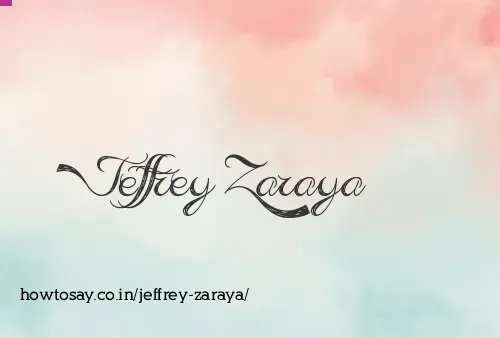 Jeffrey Zaraya