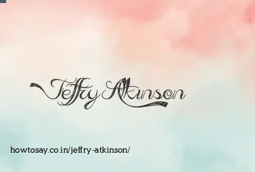 Jeffry Atkinson
