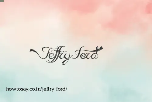 Jeffry Ford