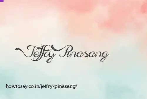 Jeffry Pinasang