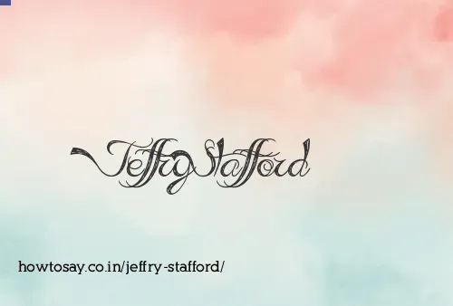 Jeffry Stafford