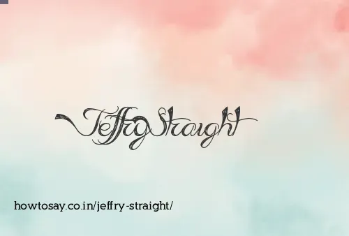 Jeffry Straight