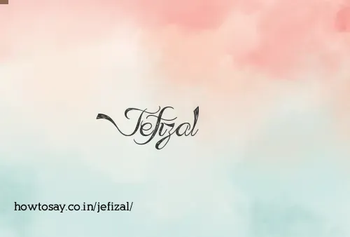 Jefizal