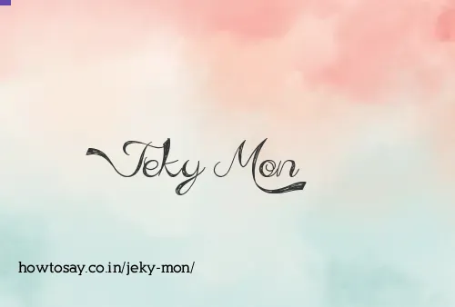 Jeky Mon