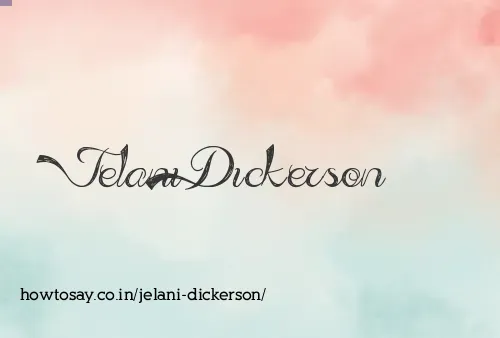Jelani Dickerson