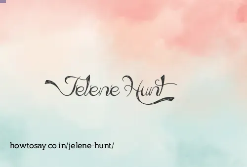 Jelene Hunt