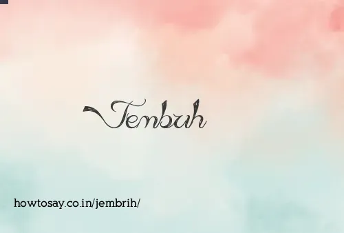 Jembrih
