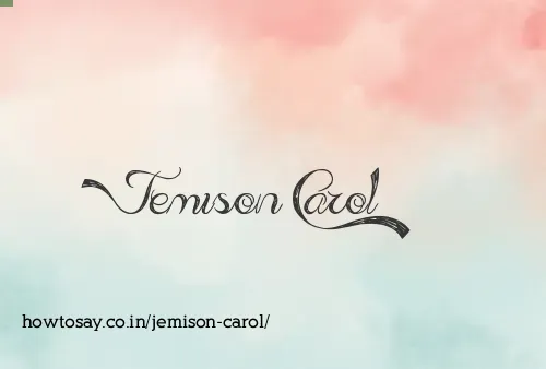 Jemison Carol
