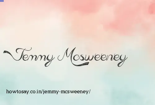 Jemmy Mcsweeney