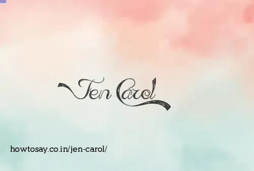 Jen Carol