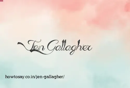 Jen Gallagher