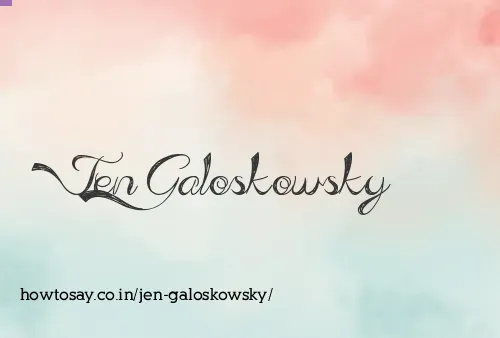 Jen Galoskowsky