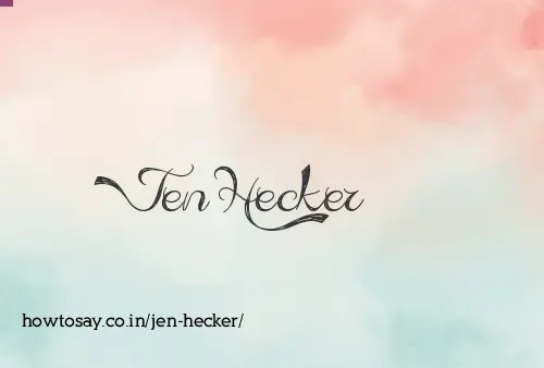 Jen Hecker