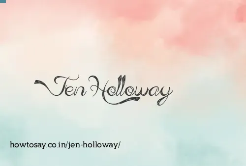 Jen Holloway