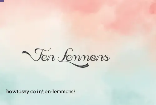 Jen Lemmons