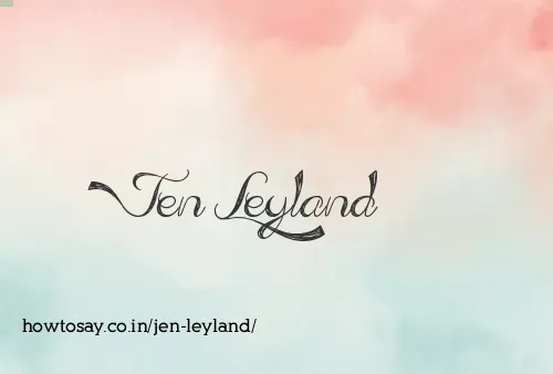Jen Leyland