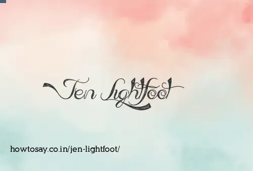 Jen Lightfoot