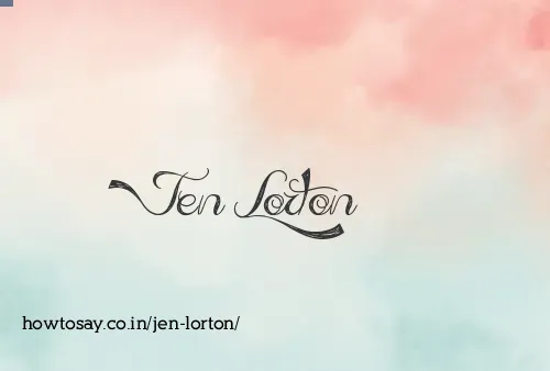 Jen Lorton