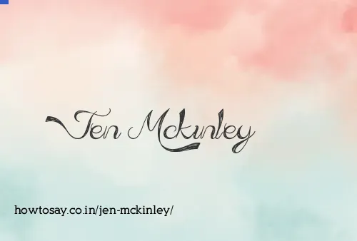 Jen Mckinley