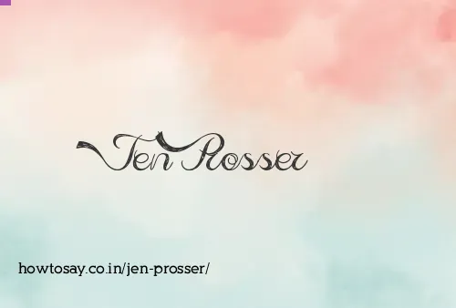 Jen Prosser