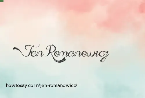 Jen Romanowicz