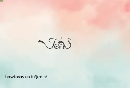 Jen S