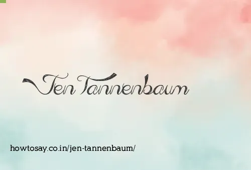 Jen Tannenbaum