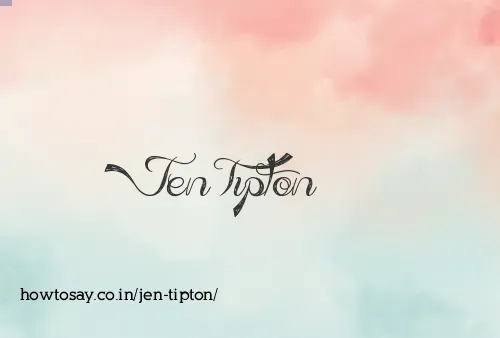 Jen Tipton