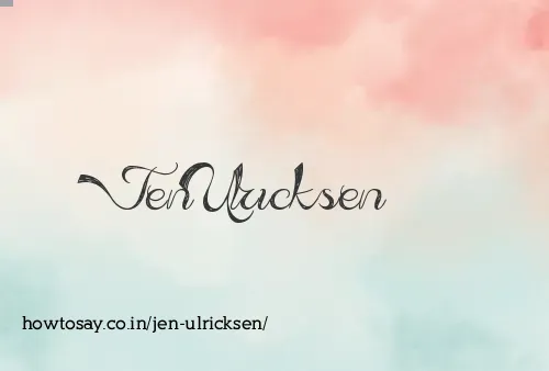 Jen Ulricksen
