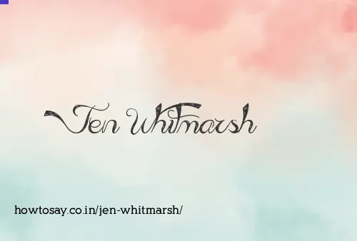Jen Whitmarsh