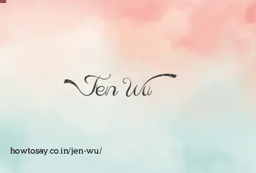 Jen Wu