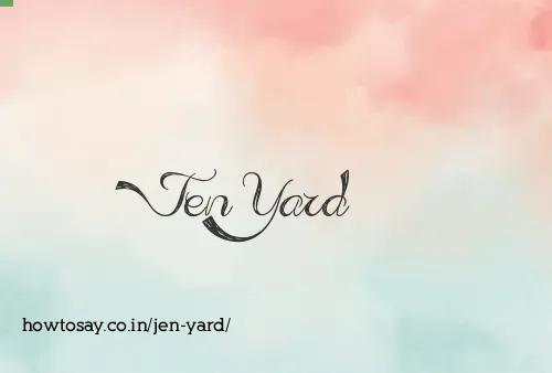 Jen Yard