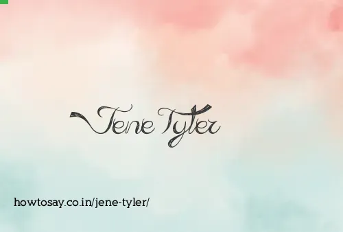 Jene Tyler