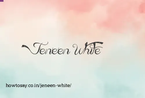 Jeneen White