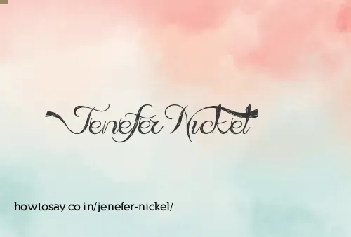 Jenefer Nickel