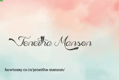 Jeneitha Manson