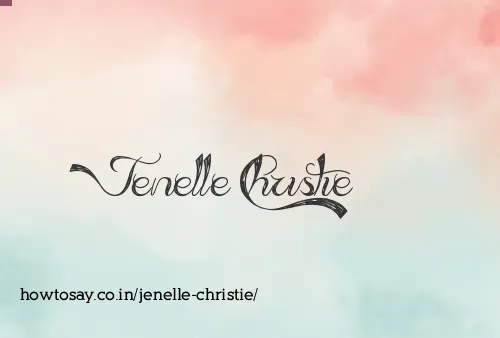 Jenelle Christie