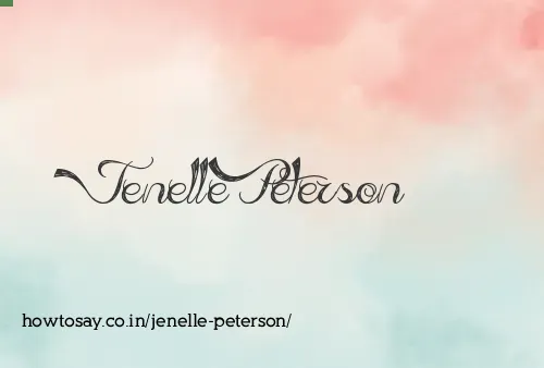 Jenelle Peterson