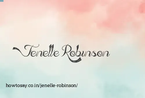 Jenelle Robinson